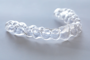 Clear Dental Aligners Background